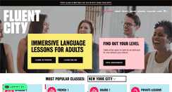 Desktop Screenshot of fluentcity.com